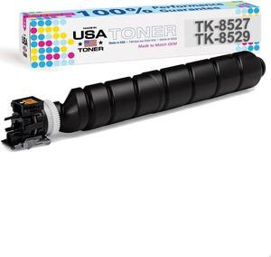 MADE IN USA TONER Compatible Replacement for Kyocera TASKalfa 3552ci, 3553ci, 4052ci, TK-8527k, Copystar TK-8529k (Black, 1 Cartridge)