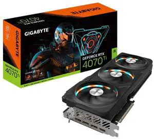 GIGABYTE GeForce RTX 4070 Ti GAMING OC 12G Graphics Card, 3x WINDFORCE Fans, 12GB 192-bit GDDR6X, GV-N407TGAMING OC-12GD Video Card GIGABYTE GeForce RTX 4070 Ti GAMING OC 12G Graphics Card, 3x WINDFORCE Fans, 12GB 192-bit GDDR6X, GV-N407TGAMING OC-12GD Video Card