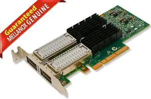 Mellanox ConnectX-3 CX354A MCX354A-TCBT 2-Port 10Gb InfiniBand PCI-E Server HBA Mellanox ConnectX-3 CX354A MCX354A-TCBT 2-Port 10Gb InfiniBand PCI-E Server HBA