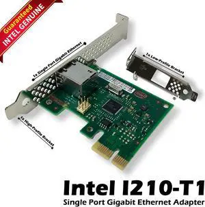 Intel I210-T1 Gigabit Ethernet Network Adapter PCIe 2.0 Intel I210-T1 Gigabit Ethernet Network Adapter PCIe 2.0