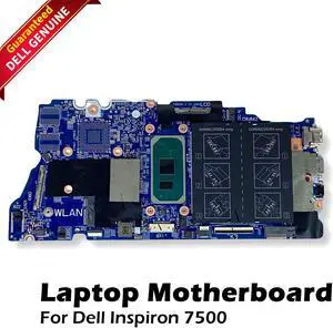 Dell OEM Inspiron 7500 2-in-1 Silver Motherboard Core i5 1.0GHz Quad-Core GVCY9