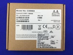 MCX556A-ECAT Mellanox ConnectX-5 VPI Adapter Card EDR IB 100GbE Dual-Port QSFP28