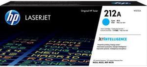 HP 212A Cyan Original LaserJet Toner Cartridge, ~4,500 pages, W2121A