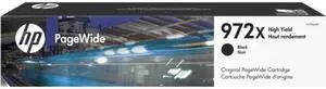 HP 972X High Yield Black Original PageWide Cartridge, ~10,000 pages, F6T84AN