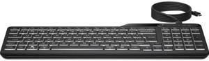 HP 400 Backlit Wired Keyboard