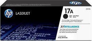 HP 17A Black Original LaserJet Toner Cartridge, ~1,600 pages, CF217A