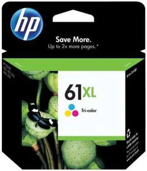HP 61XL High Yield Tri-color Original Ink Cartridge, ~300 pages, CH564WN#140