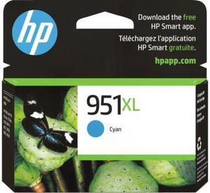 HP 951XL High Yield Cyan Original Ink Cartridge, ~1,500 pages, CN046AN#140