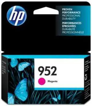 HP 952 Magenta Original Ink Cartridge, ~630 pages, L0S52AN#140