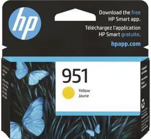 HP 951 Yellow Original Ink Cartridge, ~700 pages, CN052AN#140