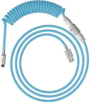 HyperX USB-C Coiled Cable Light Blue-White