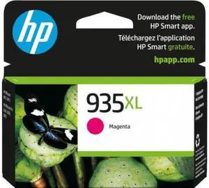 HP 935XL High Yield Magenta Original Ink Cartridge, ~825 pages, C2P25AN#140