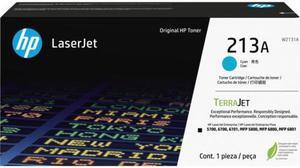 HP 213A Cyan Original LaserJet Toner Cartridge, ~3,000 pages, W2131A