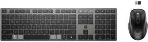 HP 725 Multi-Device Rechargeable Wireless Keyboard and Mouse Combo