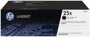 HP 25X High Yield Black Original LaserJet Toner Cartridge, ~34,500 pages, CF325X