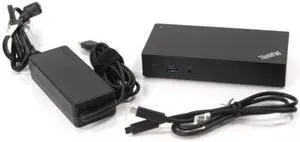 Lenovo ThinkPad USB-C Dock 40A9 DK1633 SD20L36276 Laptop Docking Station w/ AC