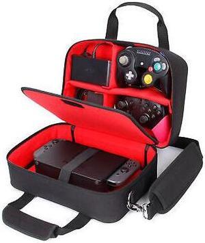 USA GEAR Switch Travel Case with Custom Storage Compartments for Accessories