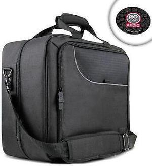 Laptop Travel Case with Carrying Strap , Scratch-Resistant Lining & Compartments