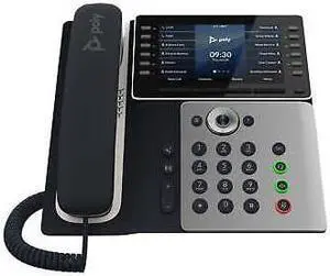 Poly Edge E500 IP Phone - Corded - Corded - Desktop, Wall Mountable - Black - OEM