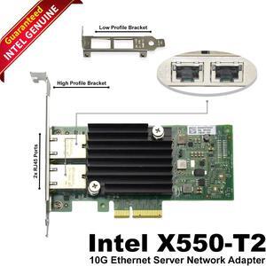 Intel X550-T2 Dual Port 10G Ethernet Adapter - High-Speed Network Performance