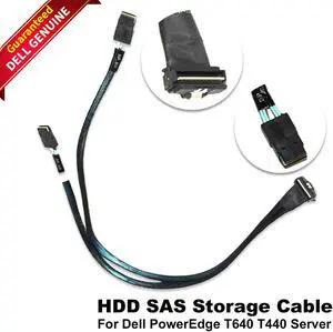(NOT FOR HOME PC!) Dell PowerEdge T640 T440 Server 8x LFF HDD SAS Storage Cable G5RFK 0G5RFK