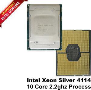 Lot Of 2 Intel Xeon Silver 4114 10-Core 2.2GHz CPUs 13.75MB L3 Cache SR3GK