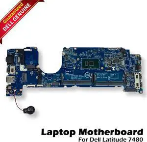 Dell Latitude 7480 Motherboard i5-6300U 2.40GHz YF9VM CN-0YF9VM LA-E132P