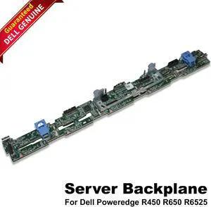 Dell PowerEdge R650 1U 10-Bay 2.5" PCIe NVMe Hard Drive Backplane 6JYXW