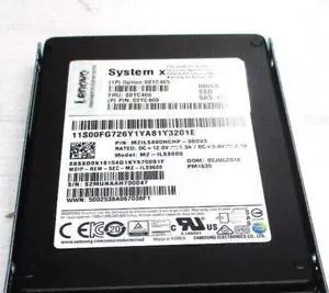 (NOT FOR HOME PC!) 00YC465 00YC466 00YC469 LENOVO 800GB SAS 12Gbps 2.5" G3HS SSD