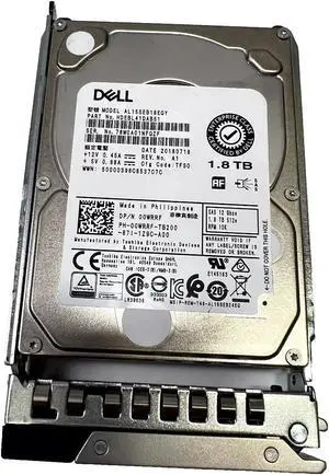 (NOT FOR HOME PC!) DELL 1.8TB 10K 12Gb 2.5" AF SAS AL15SEB18EQY DP/N 00WRRF *512 FULLY TEST