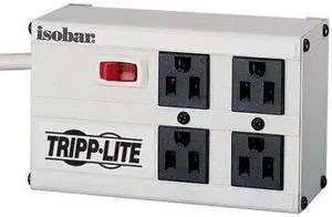 Tripp Lite Isobar Ultra Surge 4 outlet 6' Cord Metal Housing 3330 Joules - OEM