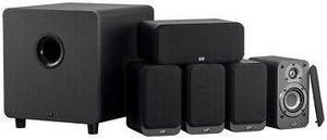 Monoprice Premium 5.1-Channel Home Theater System, Charcoal W/ Powered Subwoofer