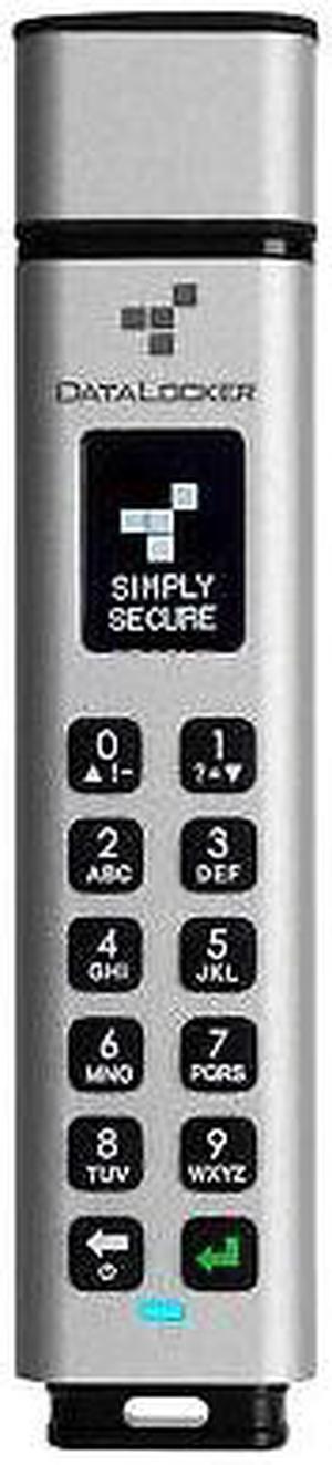 DataLocker K350 256 GB Encrypted USB Drive (SK350-256-FE) (sk350256fe)