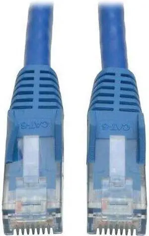 Tripp Lite N201-030-Bl Patch Cable Gigabit Snagless Molded Cat6 Rj45 M/M 30Ft