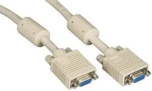BLACK BOX EVNPS06-0003-MM Vga Video Cable Ferrite Core Male/Male Beige 3-Ft. - OEM