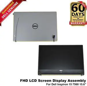 Dell Inspiron 15 7560 15.6" FHD LCD Display Assembly WK96V WCFPY
