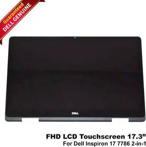 Dell Inspiron 17 7786 2-in-1 17.3 FHD Touchscreen LCD with Digitizer Glass 7WK01