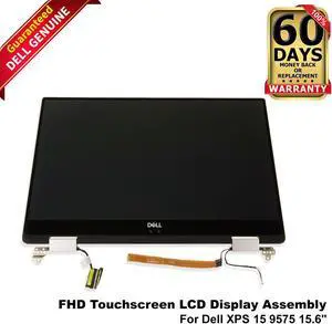 Dell XPS 15 9575 15.6" Touchscreen FHD LCD Display Assembly 3P07V