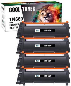 4PK HY TN660 Toner Cartridge For Brother TN630 MFC-L2700DW HL-L2300D DCP-L2540DW - OEM