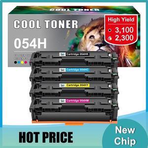 4PK 054H Toner Cartridge For Canon 054 Toner MF642cdw MF641cw MF644cdw LBP622cdw - OEM