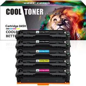 5x Toner Compatible with Canon 045H 045 imageClass MF632Cdw MF634Cdw LBP612Cdw - OEM
