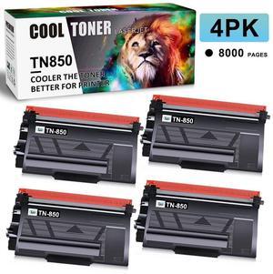 4PK TN850 Toner Cartridge For Brother TN820 MFC-L5800DW MFC-L5850DW MFC-L5850DW - OEM