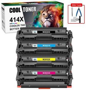4x W2020A -3A No Chip For HP 414A Toner Laserjet Pro MFP M454dw M479fdw M479fdn - OEM