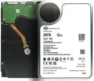 Seagate Exos X20 20TB 7200 SATA 6Gb/s 3.5in Enterprise Hard Drive ST20000NM007D