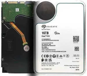 Seagate EXOS X16 ST16000NM001G 16TB 256MB 7200rpm 3.5" SATA 6Gb/s Enterprise HDD