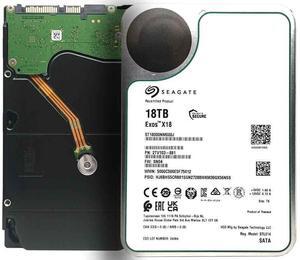 Seagate Exos X18 18TB 7200 SATA 6Gb/s 3.5" Enterprise Hard Drive - ST18000NM000J