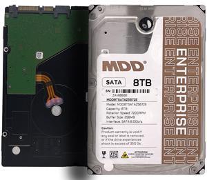 MDD 8TB 7200RPM 256MB Cache SATA 6.0Gb/s 3.5" Enterprise HDD - 3 Year Warranty