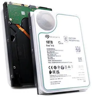 (NOT FOR HOME PC!) Seagate Exos X18 18TB SAS 12Gb/s 3.5" Enterprise HDD - ST18000NM004J