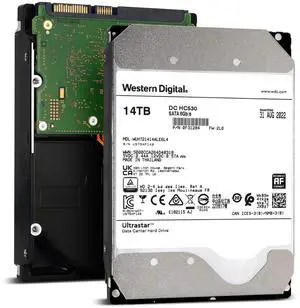 WD Ultrastar HC530 14TB 7.2K RPM SATA 6Gb/s 3.5" HDD WUH721414ALE6L4 0F31284