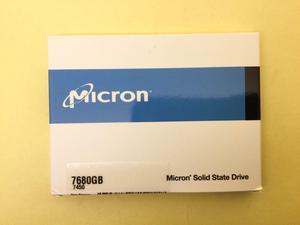 Micron 7450 PRO 7.68TB U.3 PCIE4.0 NVME 7mm SED TCG Opal 2.5in SSD MTFDKCB7T6TFR - OEM